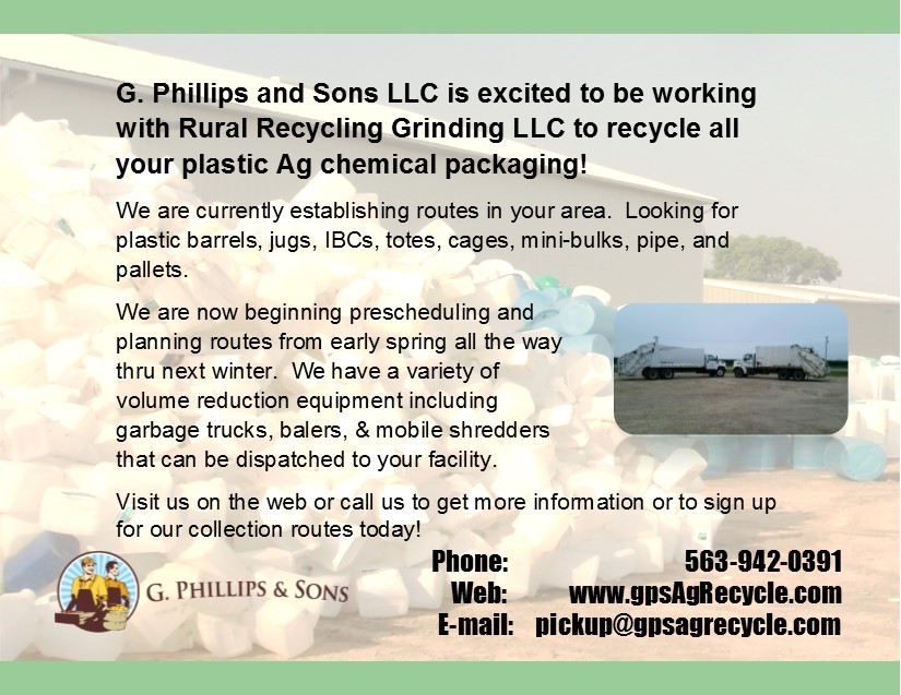 G. Phillips and Sons postcard for collection site operators
